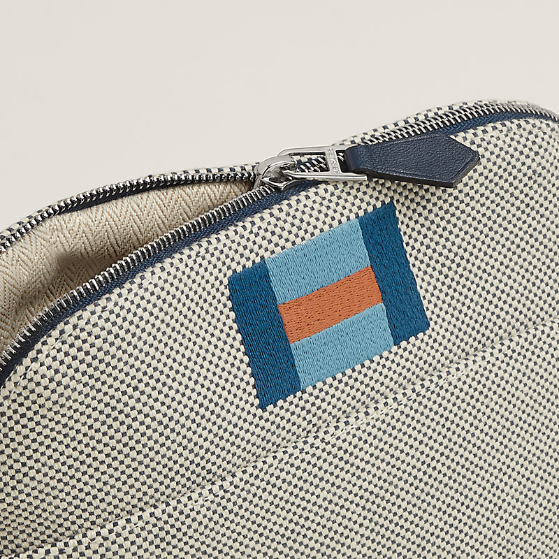 Bolide Casaque case, mini model - Blue | Hermès USA